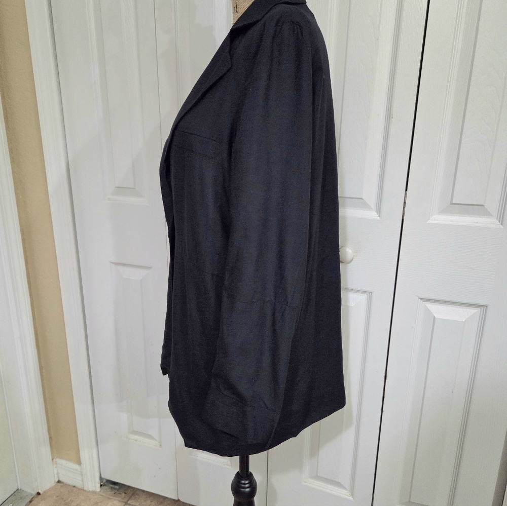 ABLE New Micah Drapey Black Blazer Size S - Picture 5 of 15